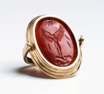 Hardstone Intaglio ring