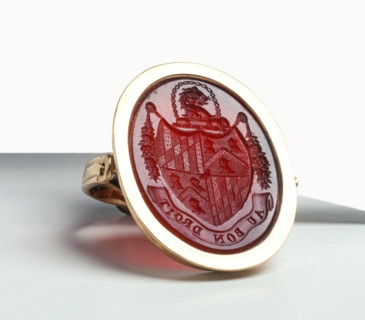 Hardstone Intaglio ring