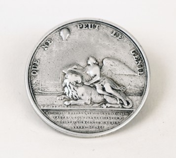 Médaille du 3e voyage aérien en ballon le 19 janvier 1784