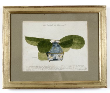 Vaisseau Volant de Mr Blanchard de 1782