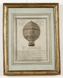 Premier vol humain en ballon le 21 novembre 1783