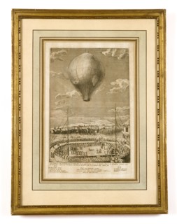 Expérience aérostatique faite aux Brotteaux à Lyon le 19 janvier 1784
