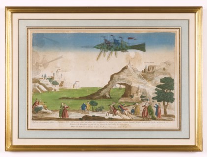 Poisson aérostatique enlevé à Plazentia le 10 mars 1784