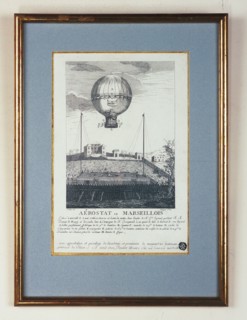 Aérostat "Le Marseillois" enlevé à Marseille le 8 mai 1784