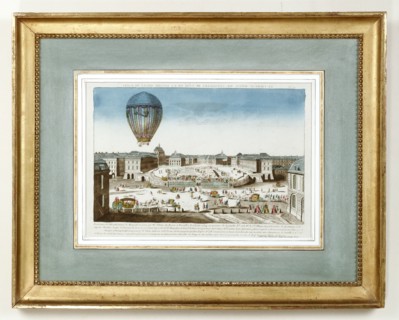 La Marie-Antoinette, expérience aérostatique du 23 juin 1784 au château de Versailles