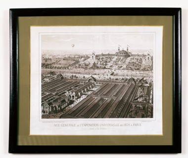 General view of the 1878 World Fair in Paris