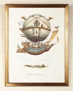 Projet de vaisseau spatial en 1784