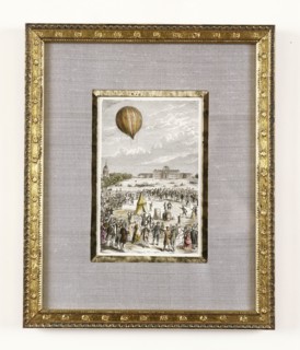 Expérience aérostatique au Champs de Mars le 27 août 1783