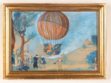 Voyage de Charles et Robert le 1er décembre 1783 : arrivée à Nesle la vallée