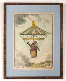 The National Parachute or John Bull conducted to Plenty & Emancipation