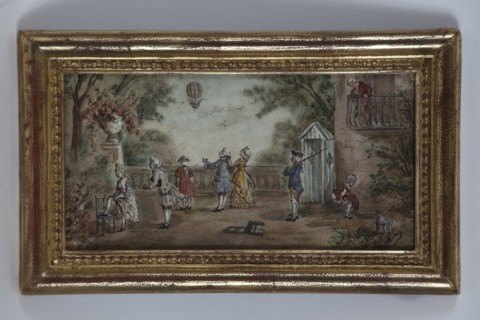 Deuxième vol humain en ballon le 1er décembre 1783