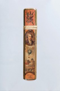 Etui à messages rendant hommage aux frères Montgolfier