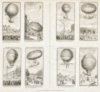 Les expériences aérostatiques de 1784