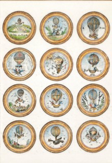 Douze miniatures pour bouton