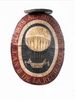 Panonceau ou porte flambeau militaire