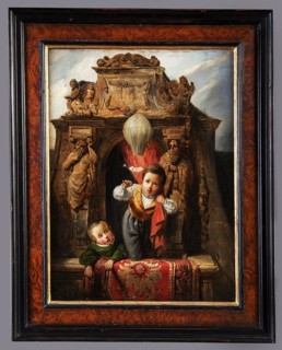Jacquand - Allégorie aux frères Montgolfier