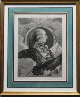 Portrait de profil de Jacques Alexandre César Charles