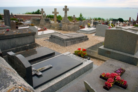 Le cimetière de Varengeville-sur-Mer