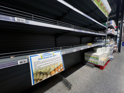 Egg shortage in French supermarkets