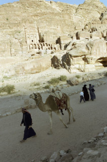 Le Tombeau des Obélisques à Petra en Jordanie