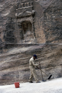 Le Tombeau des Obélisques à Petra en Jordanie