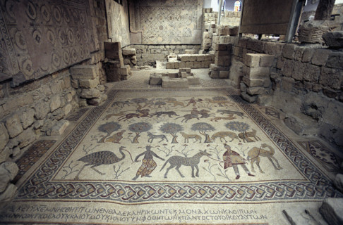 The Chapel of Mount Nebo in Jordan