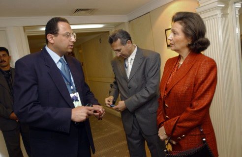 Suzanne Moubarak, novembre 2002