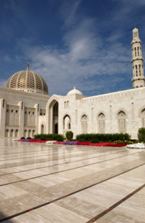 La Grande Mosquée du sultan Qabous, janvier 2003