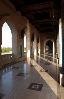 La Grande Mosquée du sultan Qabous, janvier 2003