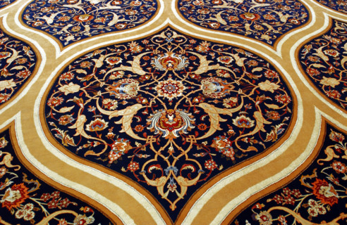 La Grande Mosquée du sultan Qabous, janvier 2003