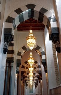 La Grande Mosquée du sultan Qabous, janvier 2003