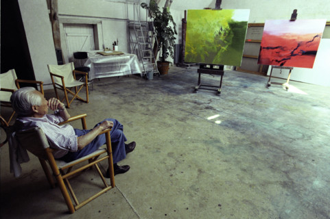 Portrait de Zao Wou-Ki, septembre 2003