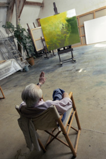 Portrait de Zao Wou-Ki, septembre 2003