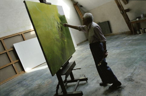 Portrait de Zao Wou-Ki, septembre 2003