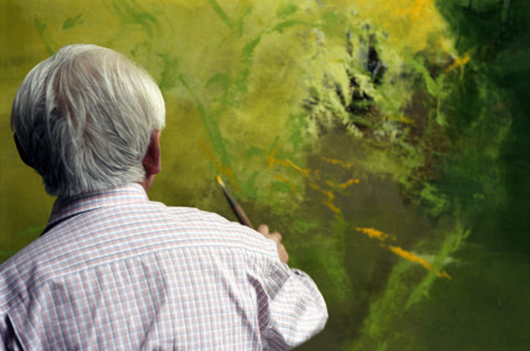 Portrait de Zao Wou-Ki, septembre 2003