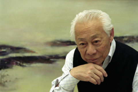 Portrait de Zao Wou-Ki, septembre 2003