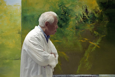 Portrait de Zao Wou-Ki, septembre 2003