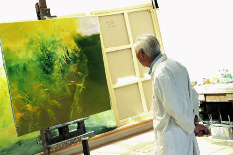 Portrait de Zao Wou-Ki, septembre 2003