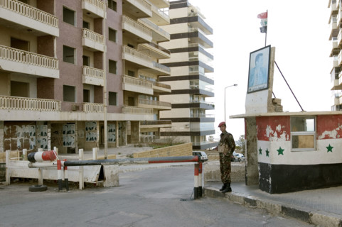 L'armée syrienne au Liban, mars 2005