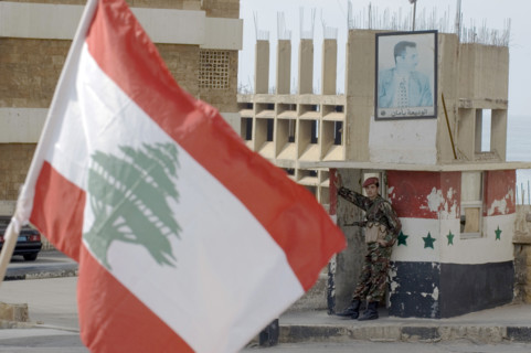 L'armée syrienne au Liban, mars 2005