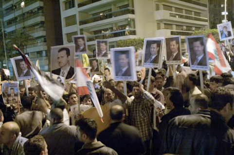 L'armée syrienne au Liban, mars 2005