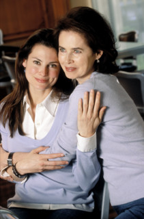 Dayle Haddon and her daughter Ryan in Paris