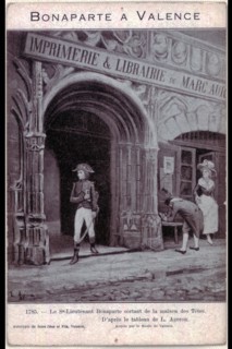The Youth of Napoleon 1st: Napoleon Bonaparte in Valence.