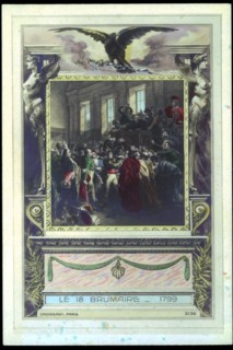 Napoleon Bonaparte. 
Coup of Brumary 18, 1799.