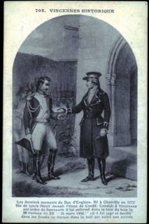 Les derniers moments du Duc d'Enghien.