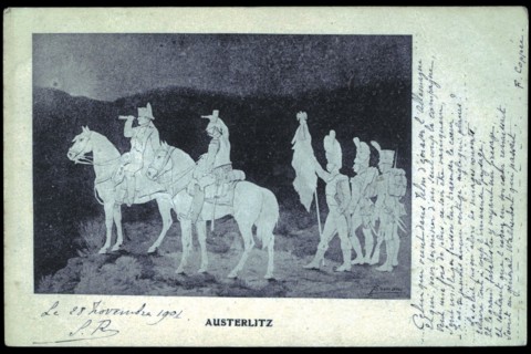 Napoléon 1er. 
Bataille d'Austerlitz.