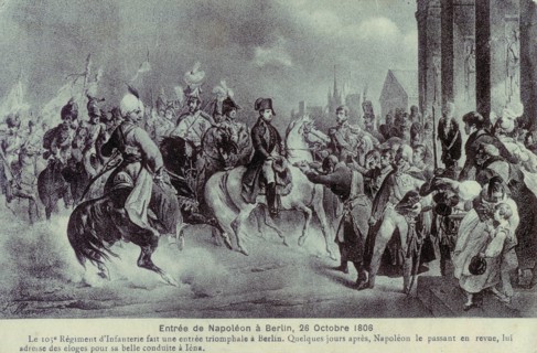 Entrée de Napoléon 1er à Berlin.