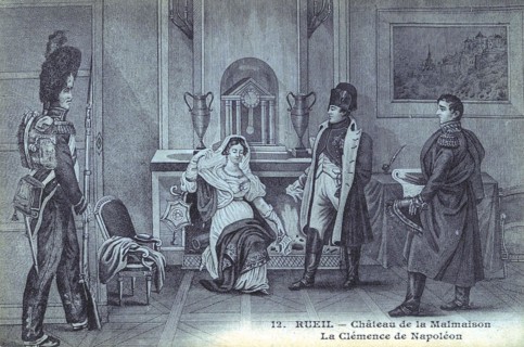 Napoleon I pardoning the husband of Princess Hatzfeld