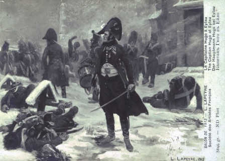 Captain Hugo at the Battle of Eylau.
8th February 1807