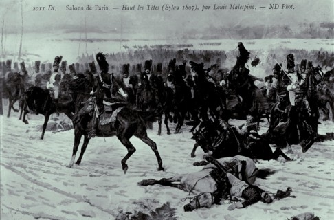 The Battle of Eylau.
8th February 1807